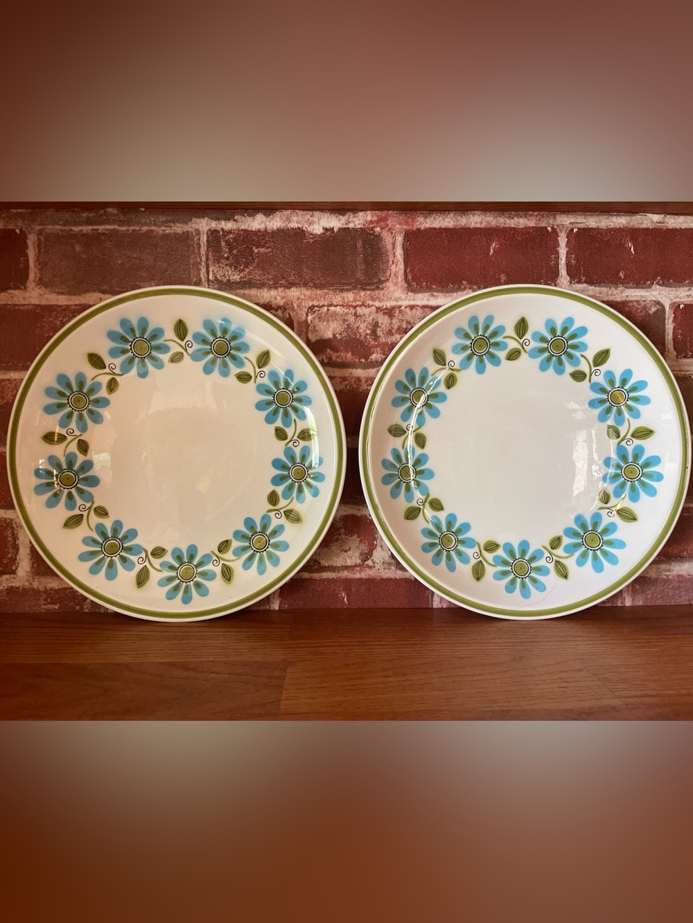 Vintage Mikasa “Garland” Set of 2 Dinnerplates
